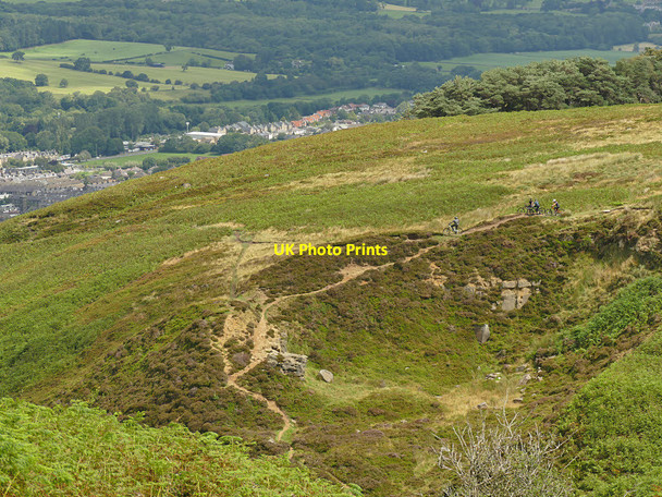 Photo 6"x4" Former Grainings Head quarry Ilkley c2020