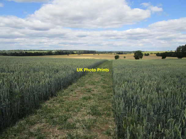 Photo 6"x4" Bridleway to Barnwell Wigsthorpe c2020