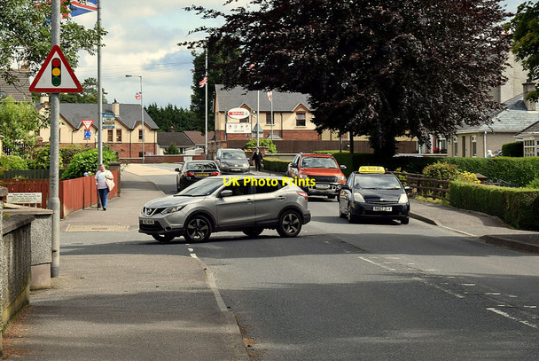 Photo 6"x4" Traffic along Hospital Road, Omagh Omagh c2020