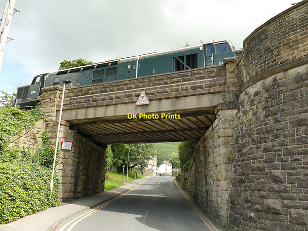 Photo 6"x4" Railway bridge, Station Road, Settle Settle c2020