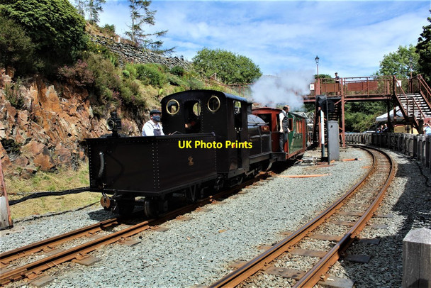 Photo 6"x4" Number 5 leaves for Porthmadog Rhyd\/SH6341 c2020