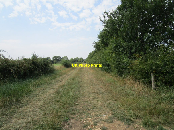 Photo 6"x4" Bridleway near Harringworth Lodge Deene c2020
