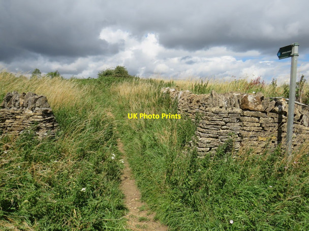Photo 6"x4" Public bridleway near Enstone Enstone c2020