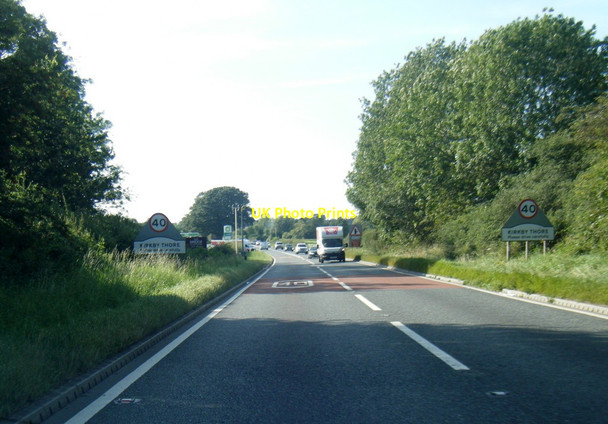 Photo 6"x4" A66 at Kirkby Thore village boundary Kirkby Thore c2020