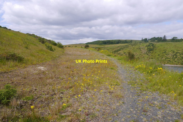 Photo 6"x4" Track, St Ninians open cast site Kingseat\/NT1290 c2020
