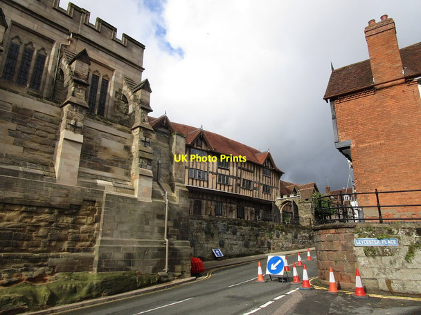 Photo 6"x4" West Gate and Lord Leycester Hospital, Warwick Warwick c2019