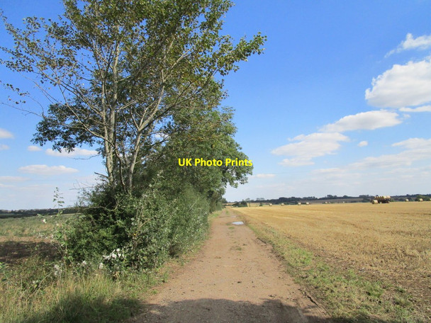 Photo 6"x4" Farm track north of King's Cliffe King's Cliffe c2020