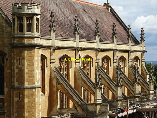 Photo 6"x4" Flying buttresses, Malvern College Great Malvern c2020