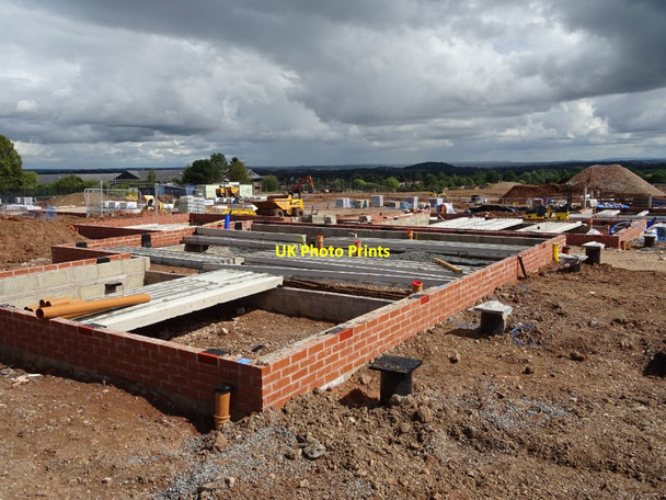Photo 6"x4" Construction work on Malvern Rise - 23 August Great Malvern c2020 P1
