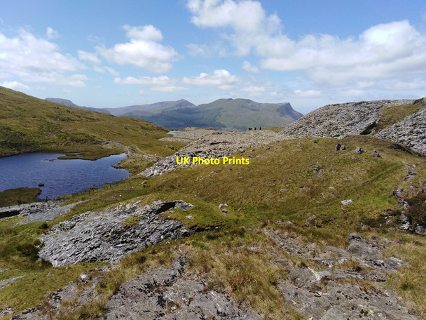 Photo 6"x4" Bwlch Cwm Llan quarry Bethania\/SH6250 c2020