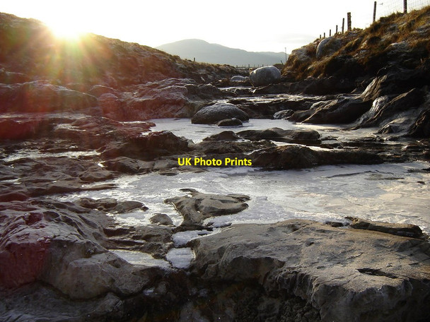 Photo 6"x4" Smoo Cave Winter Durness c2008