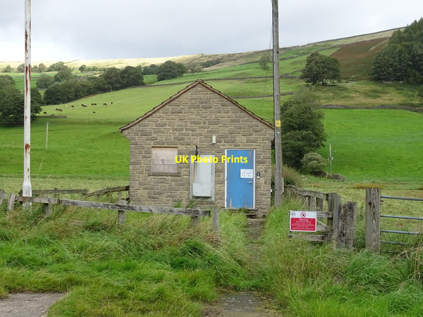 Photo 6"x4" Remote telephone exchange near Low Sikes Ramsgill c2020