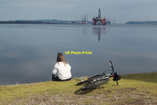 Photo 6"x4" A ride to the end of the Yankee Pier Alness c2020