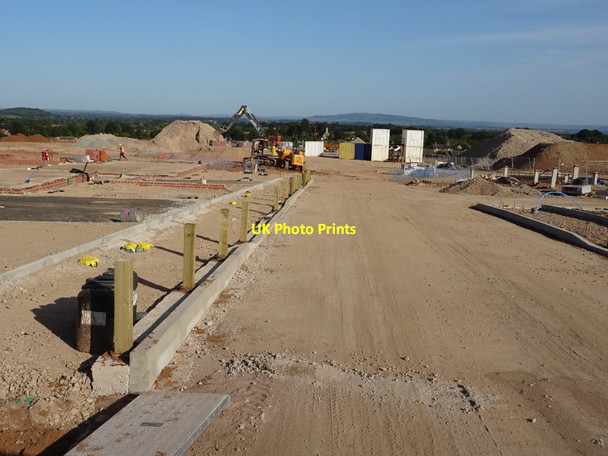 Photo 6"x4" Construction work on Malvern Rise - 18 September Great Malvern c2020 P1