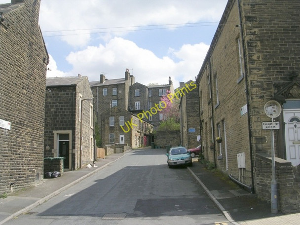 Photo 6"x4" Oak Street - Station Road Haworth c2009