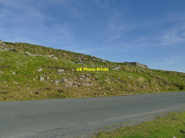 Photo 6"x4" Former stone quarry, Birkdale Ravenseat c2020