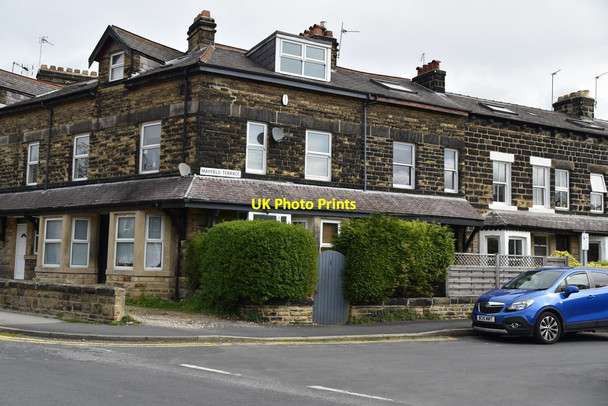 Photo 6"x4" Mayfield Terrace Harrogate c2019