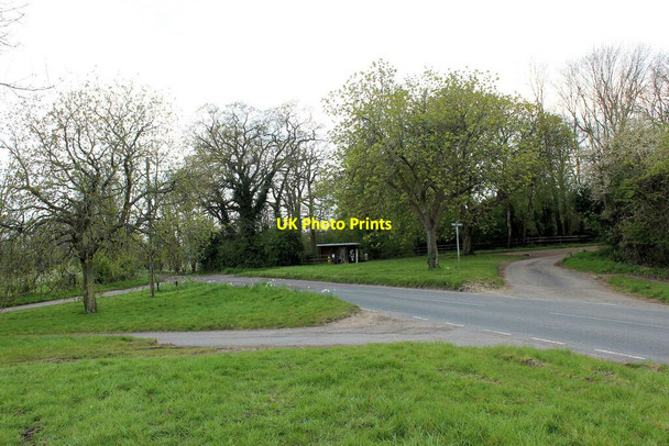Photo 6"x4" Road junction on High Street, Boxworth Boxworth c2021
