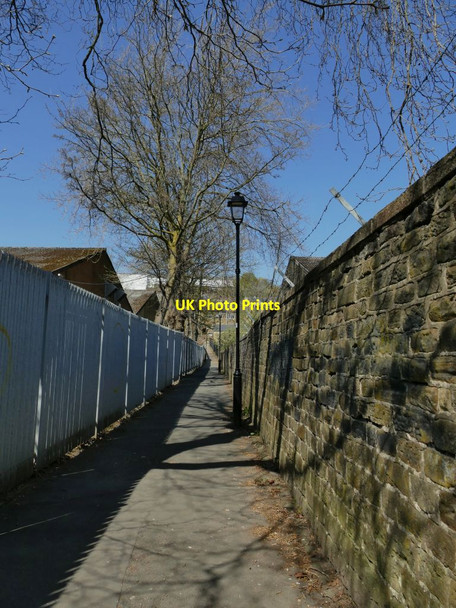 Photo 6"x4" Footpath from Sowerby Bridge station to the town centre Sowerby Bridge c2021