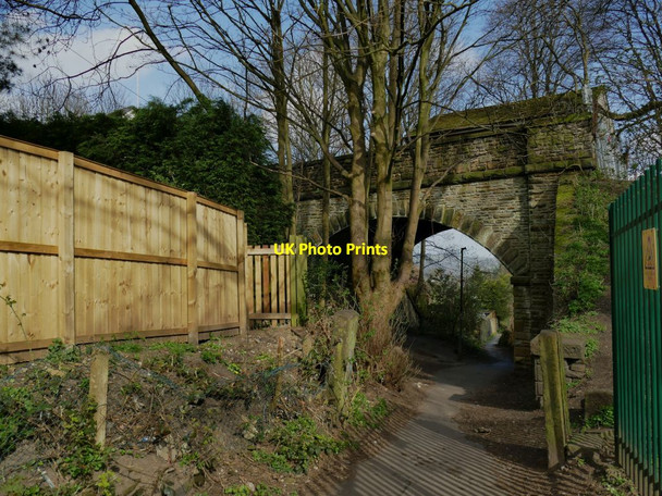 Photo 6"x4" Former railway bridge in Idle Baildon c2021