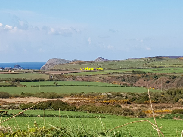 Photo 6"x4" Towards Porthlysgi, from near Carn Warpool St David's\/Tyddewi c2021