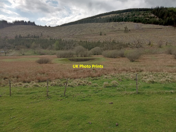 Photo 6"x4" Pond in Mount Bog Kaimrig End c2021