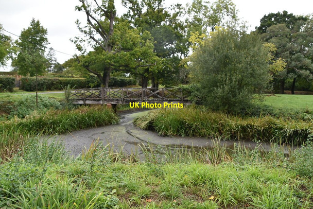 Photo 6"x4" Moat, Broxham Manor Four Elms\/TQ4648 c2020