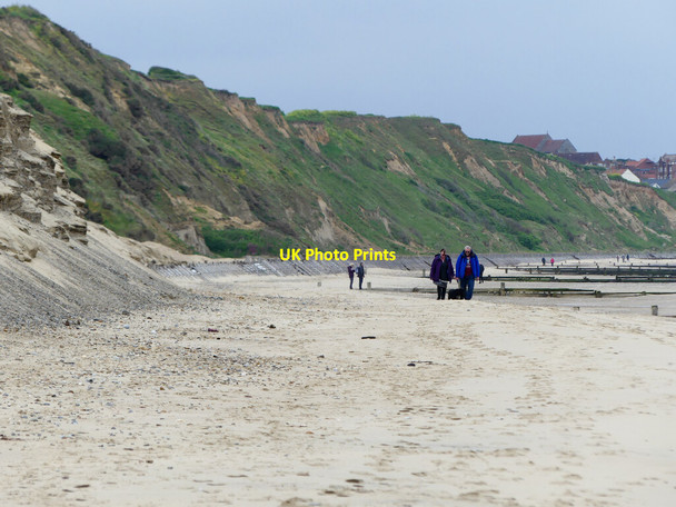 Photo 6"x4" Cliffs nearing Mundesley Paston\/TG3234 c2021