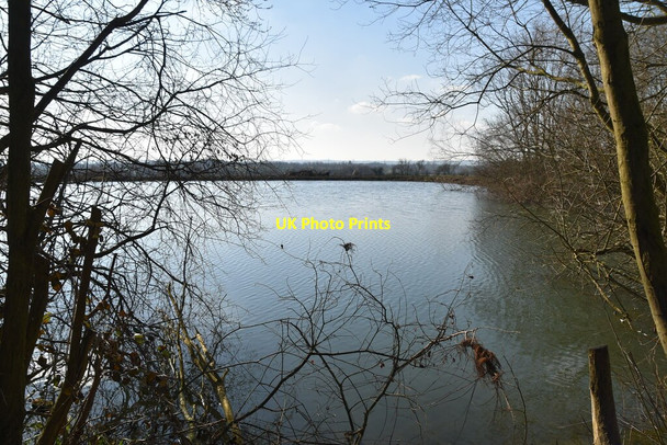 Photo 6"x4" Large pond Linton\/TQ7549 c2021