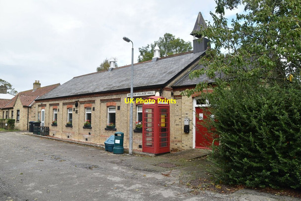 Photo 6"x4" Wicken Village Hall Wicken\/TL5670 c2020