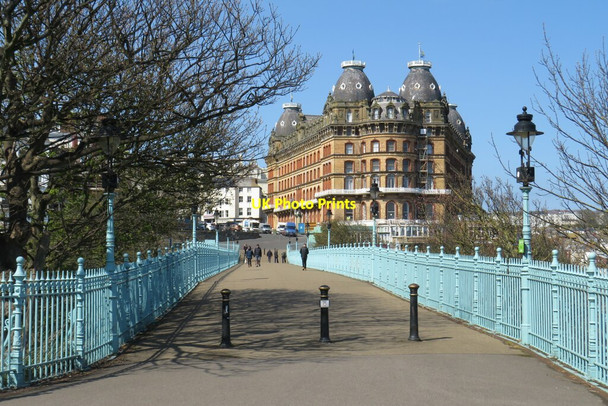 Photo 6"x4" Cliff bridge and Grand Hotel, Scarborough Scarborough\/TA0388 c2021