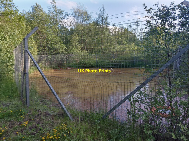 Photo 6"x4" A Worrying Looking Pond, Kingshill Nature Reserve Allanton\/NS8557 c2021