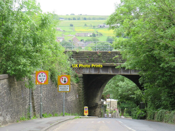 Photo 6"x4" Bank Gate, Slaithwaite Hill Top\/SE0713 c2021
