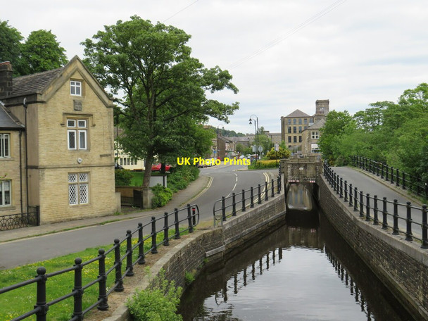 Photo 6"x4" Huddersfield Narrow Canal, Slaithwaite Hill Top\/SE0713 c2021