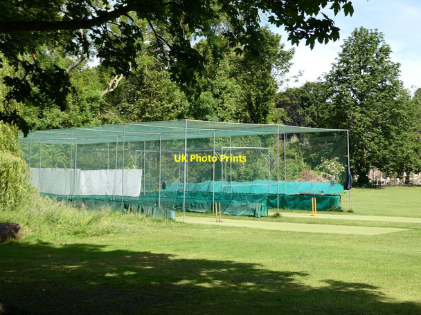 Photo 6"x4" Practice nets at Corbridge Cricket Club Corbridge c2021