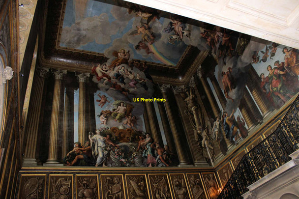 Photo 6"x4" Hampton Court Palace - The Grand Staircase (1) Surbiton c2015
