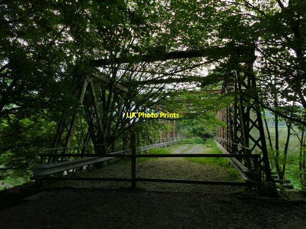 Photo 6"x4" Bridge over the canal at Esholt Baildon c2021
