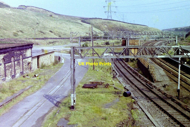 Photo 6"x4" Dunford Bridge railway station (site), Yorkshire, 1981 Dunford Bridge c1981