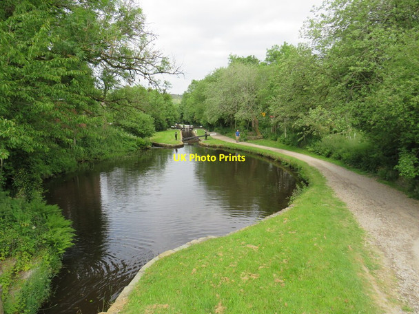 Photo 6"x4" Canal winding hole, Marsden Marsden\/SE0411 c2021