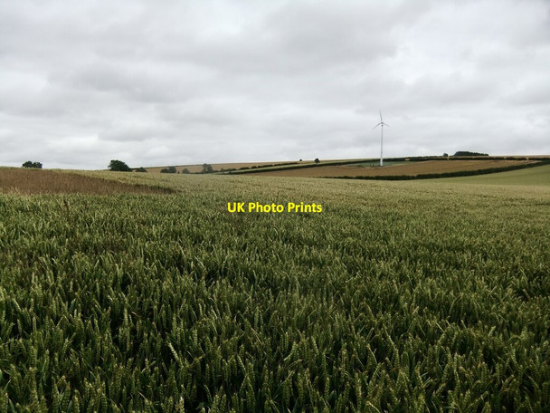 Photo 6"x4" Wind Turbine near Helperthorpe East Lutton c2021