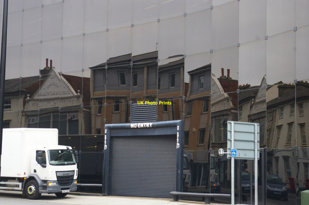 Photo 6"x4" Ipswich: Willis Faber building, reflections Ipswich c2019