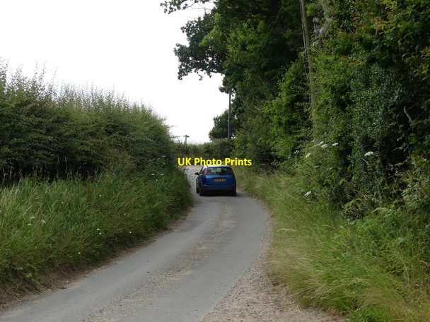 Photo 6"x4" Brewery Road near junction with track to Howard's Close Lower Street\/TG2635 c2021