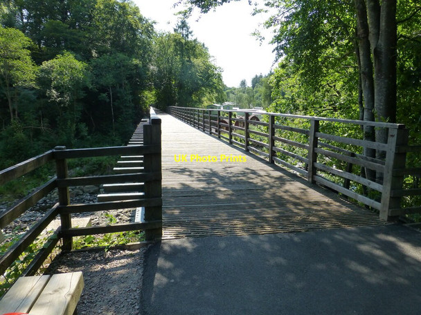 Photo 6"x4" Footbridge at Briery Keswick\/NY2623 c2021