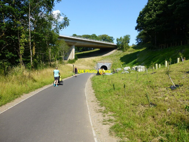 Photo 6"x4" The tunnel under the A66 viaduct near Keswick Keswick\/NY2623 c2021