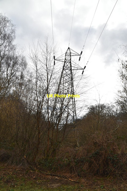 Photo 6"x4" Pylon, Rookery Wood Turners Hill c2021