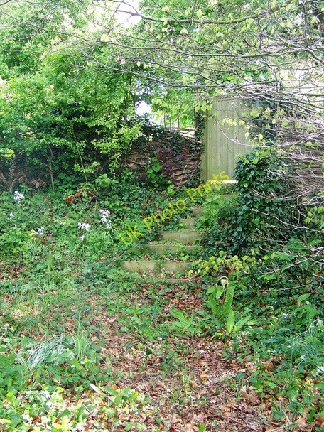 Photo 6"x4" Steps and gate, Downton Downton\/SU1821 c2009