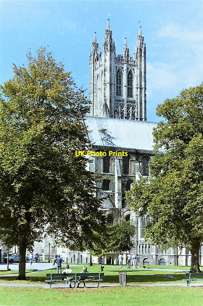 Photo 6"x4" Canterbury Cathedral Canterbury\/TR1457 c1986