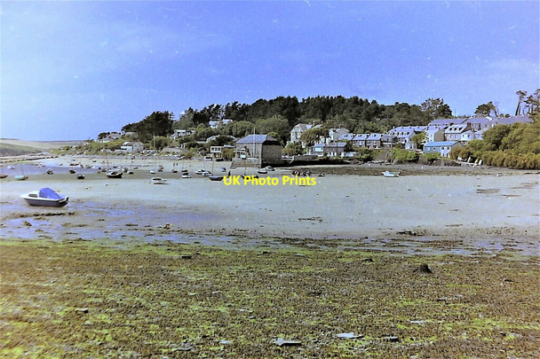 Photo 6"x4" Rock from Porthilly Cove Padstow c1985