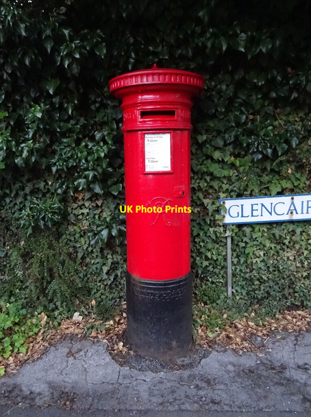 Photo 6"x4" Victorian postbox on Glencairn Park Road, Cheltenham Cheltenham c2021