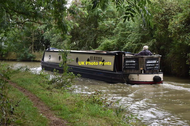 Photo 6"x4" Narrowboat on the Oxford Canal north of Cropredy Cropredy c2021